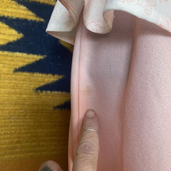 Vintage KR of NY Peplum Style Dress. Midi. Spring. Size 14. USA. 70’s/80’s. - Picture 6 of 15